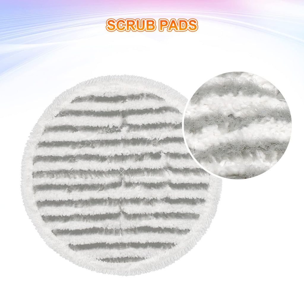 6 Pack S7000 Steam Mop Pads Replacement For Shark S7000AMZ S7001 S7001TGT S7000 Series Steam Mop, Microfiber and Reusable Mop Pads for Shark Steam & Scrub All-in-One Scrubbing Mop Pads for Cleaning