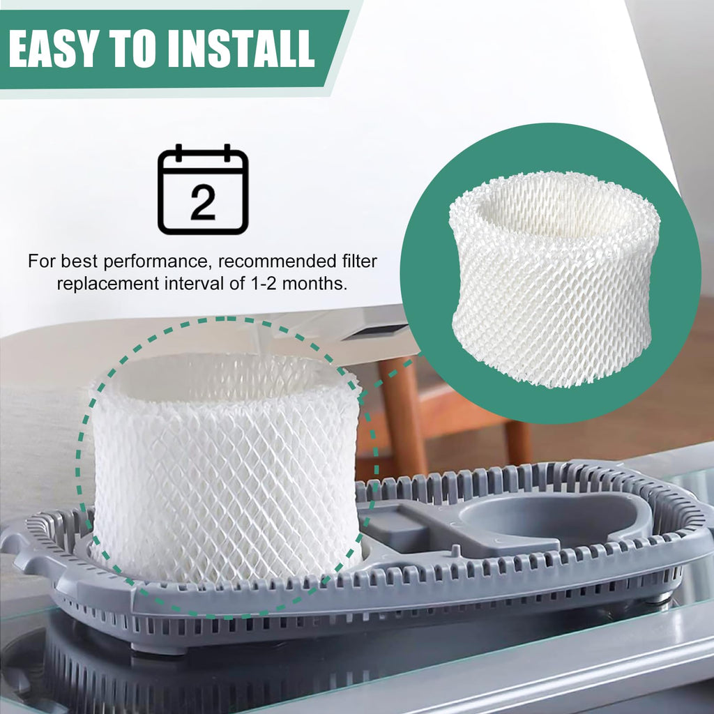 HC-888 Humidifier Wicking Filters Compatible with Honeywell HC-888 HC-888N Filter C, Humidifier Filter Compatible with Honeywell HCM-890 Series HCM-890B HCM-890C HCM-890-20 HEV320 Series, 2 Pack