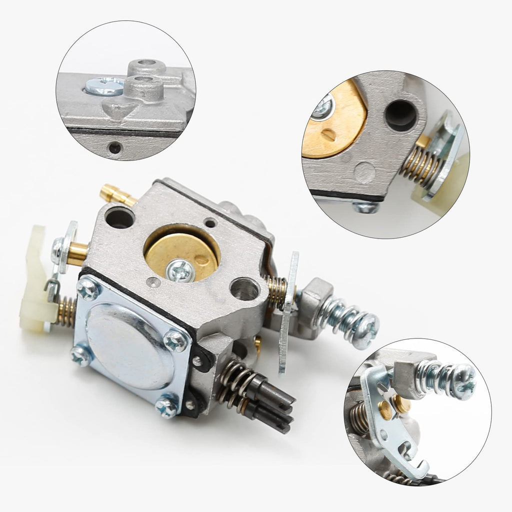 Anxingo Carburetor Replacement for Husqvarna 50 51 55 Chainsaw for Walbro WT-170-1 WA-82 503 28 15-04 538 24 28-93 Carb