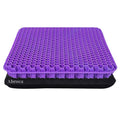Gel Seat Cushion for Long Sitting, Double Thick Office Desk Home Wheelchair Seat Cushions for Back Hip Sciatica Tailbone Pain Sore Pressure Relief, Gel Cooling Game Chair Pads for Car Truck Driver