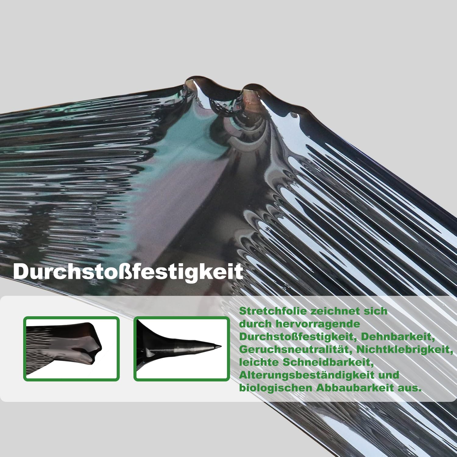 2 Rolls Black Stretch Wrap 15"x1000 Feet Stretch Film Shrink Wrap Packing Moving Suppliers for Shipping Moving Suppliers Packing Pallet Wrapping Surface Protection 60 Gauge