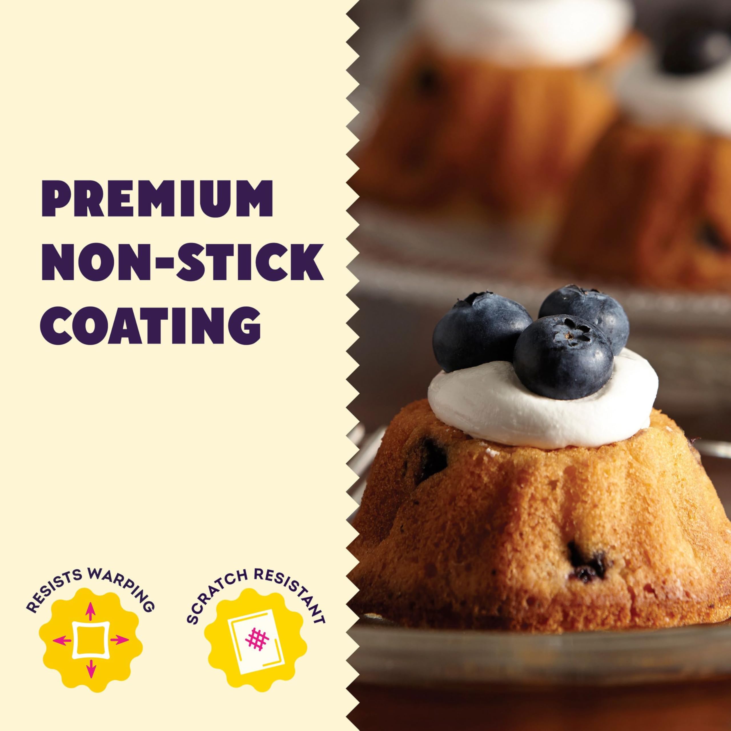 Wilton Non-Stick Mini Fluted Tube Pan; 12-Cavity