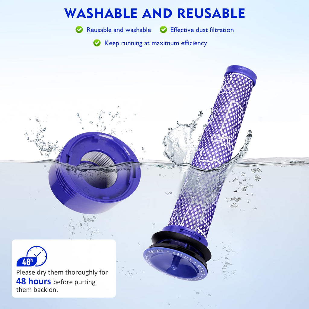 Dustbin Compatible with Dyson V7 V8 SV10 SV11 Vacuum Cleaners Canister, Release Bin Replacement for Dyson Dust Bin Part No.967699-01 Attachment