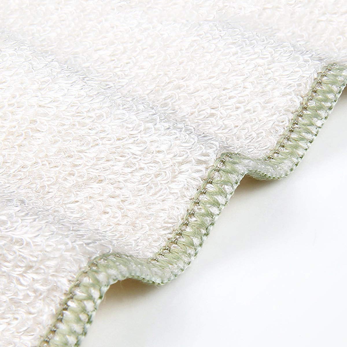 100% Bamboo Kitchen Dish Cloths Dish rags & Kitchen Wipes Odor Free,Washable, Absorbent, Sustainable, Durable 4 Larger & 4 Small,Total 8 Pack