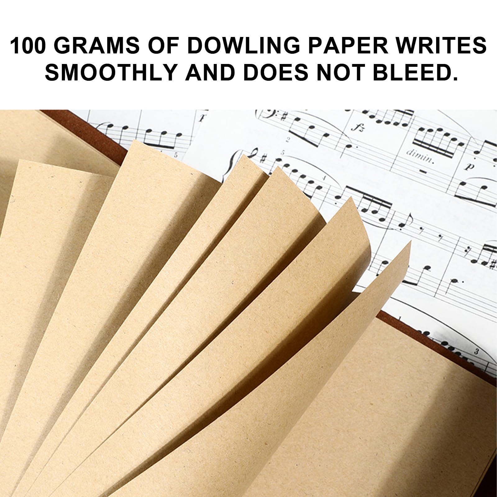 5 Pcs Leather Journal Notebook, A6 Refillable Travel Vintage Writing Journals Diary, Gifts for Women Teen Girls and Boys, 100GSM Blank Paper, 5 x 7 inches