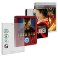 MALKO Steelbook Protector Case. Compatible with: 4K UHD | Blu-Ray | Arrow Video w/Slipcover | Criterion Blu Ray Case | PS3 & PS4 Steelbooks | 20 Pack