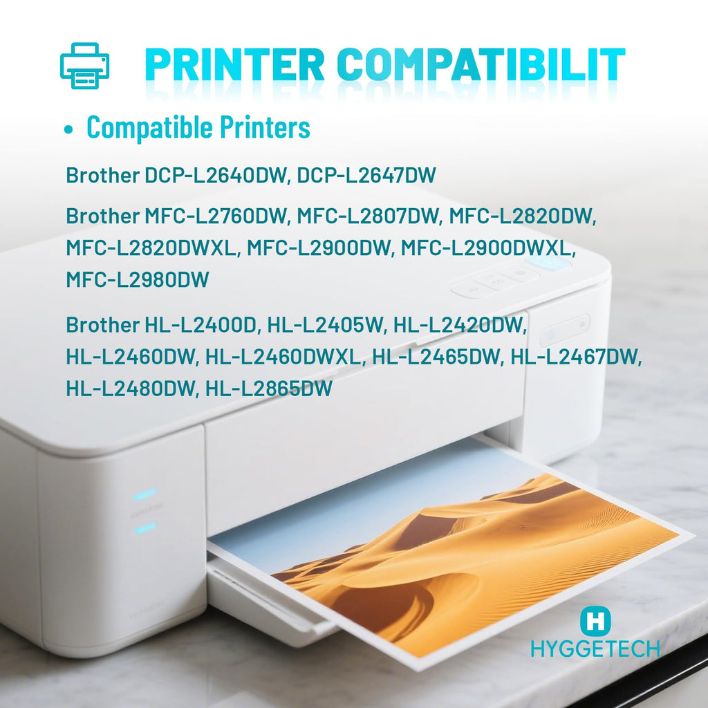 TN830XL Toner Cartridges with Chip Replacement for Brother TN830XL TN830BK TN830 XL Black Toner Cartridges Work with Brother DCP-L2640DW DCP-L2647DW HL-L2420DW HL-L2460DW HL-L2460DWXL HL-L2480DW
