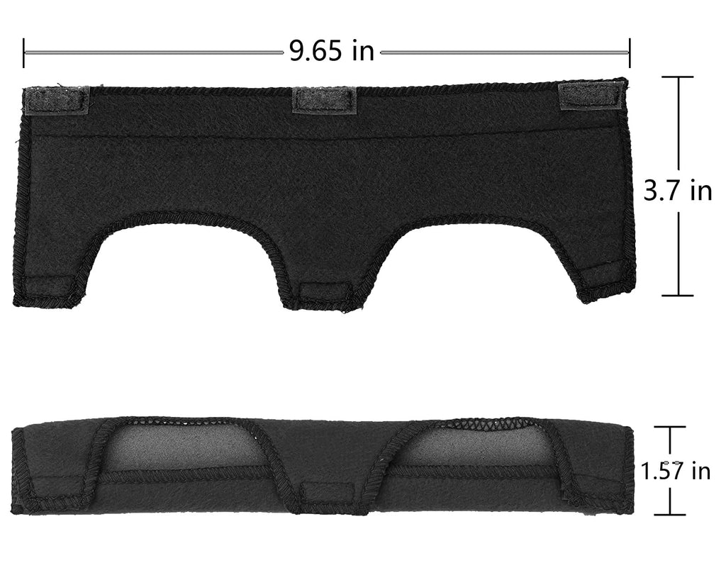 8 Pack Welding Helmet Air Cushion Sweatband (Black)