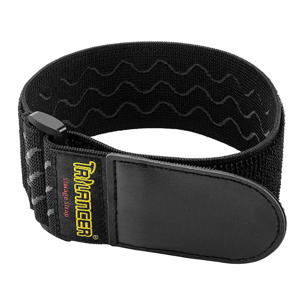 Elastic Cinch Straps 46cm x 5 cm (8 Pack) with Anti-Slip Silicone, Multipurpose Hook and Loop Storage Straps, Bundling Bands for Bike, RV, Boat,Garden, Extension Cords,Cables,Ropes, Hoses Organization