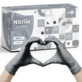 Chrome Disposable Nitrile Gloves X Large - 200 Pack - 3 Mil - Powder and Latex Free - Non-Sterile - Food Safe Gloves