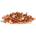 1 Inch Copper Nails YuJingKey, 125Pcs, 99.9% Pure Copper Nail for Roofing Finish, Furniture, Boat, Stump Remover, Industry, DIY