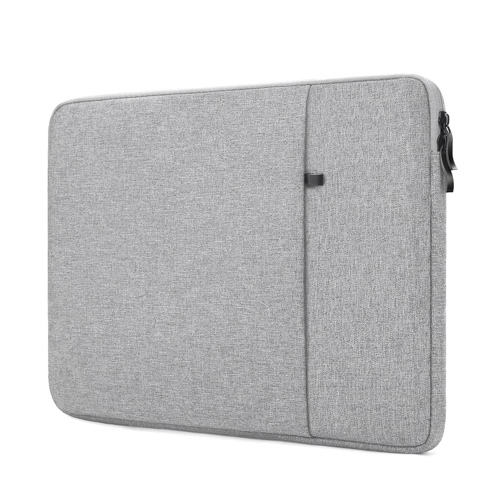 ProElife 12-Inch Laptop Tablet Sleeve Case for 2024-2014 Surface Pro 4/5/6/7/7+/8/9/10|Surface Laptop Go 1/2/3 12.4"|iPad Pro 12.9'' M2|Galaxy Tab S8+/S7+ Bag Water-Resistant Cover (Gray)