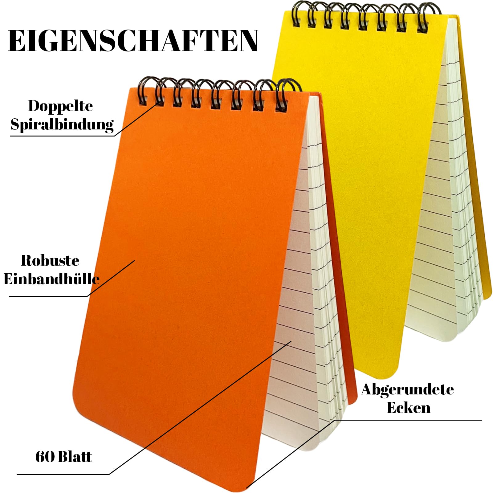 24 Packs Spiral Pocket Notebooks Bulk 3 x 5 Inch, Mini Top Bound Spiral Notepad, Small Note Pads 6 Colored 60Sheets/120Pages (80GSM), Memo Pads for Home, School, College, Office, Work, Travel