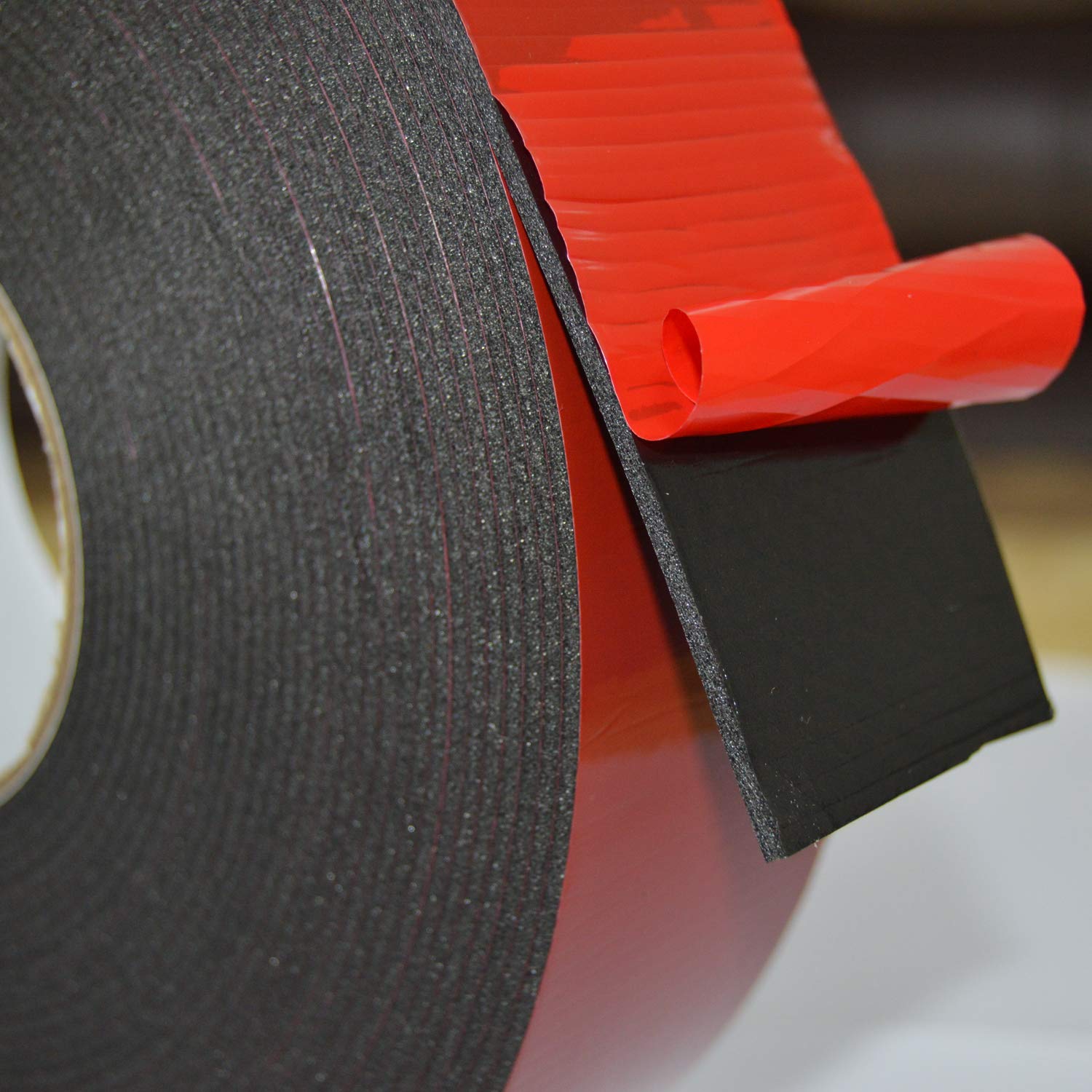 LLPT Double Sided Foam Tape 2 Inches x 50 Ft Durable Adhesive Weatherproof for Fill Gaps Attach Bond and Mount Uneven Or Textured Surfaces (T004B)