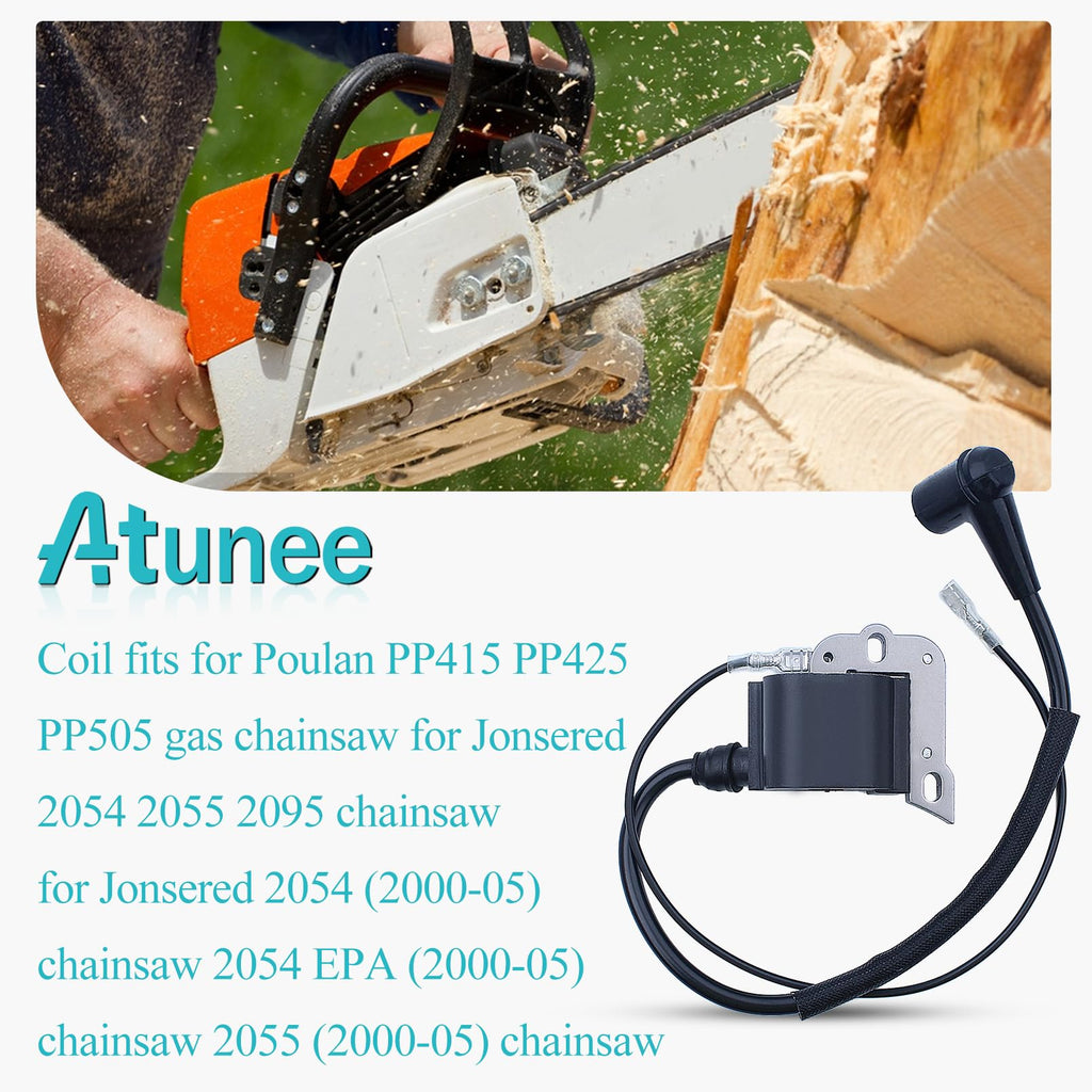Atunee Ignition Coil with L7T Spark Plug for Husqvarna 51 55 61 66 257 261 262 266 268 272 Chainsaw Replace 544018401