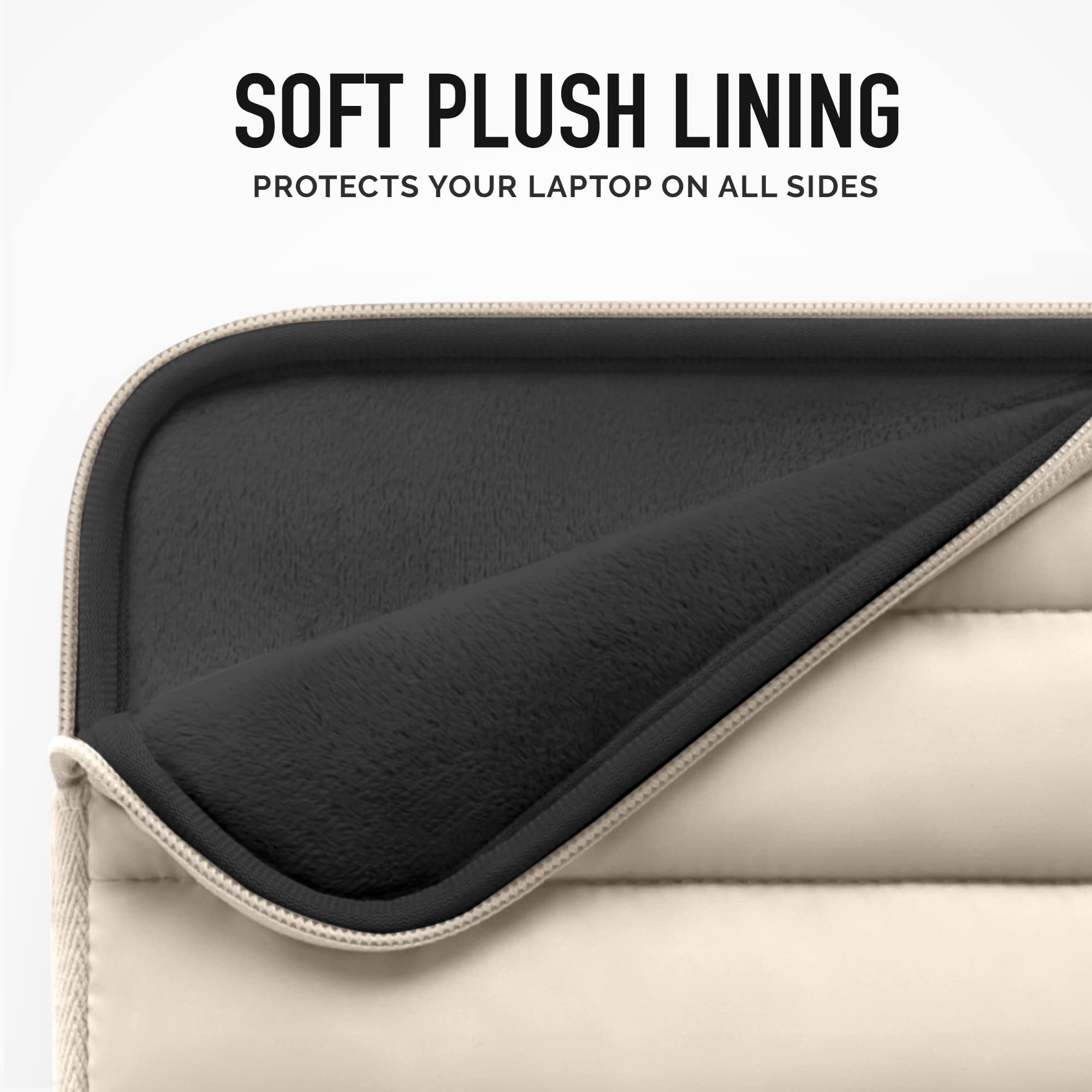 Vandel - The Original Puffy Laptop Sleeve 15-16 Inch Sleeve for Women and Men MacBook Pro 16 Inch Case, Cute Computer Sleeve 15.6 Inch HP Carrying Case Laptop Bag/Asus/Dell/HP Laptop Case 15.6 Cover
