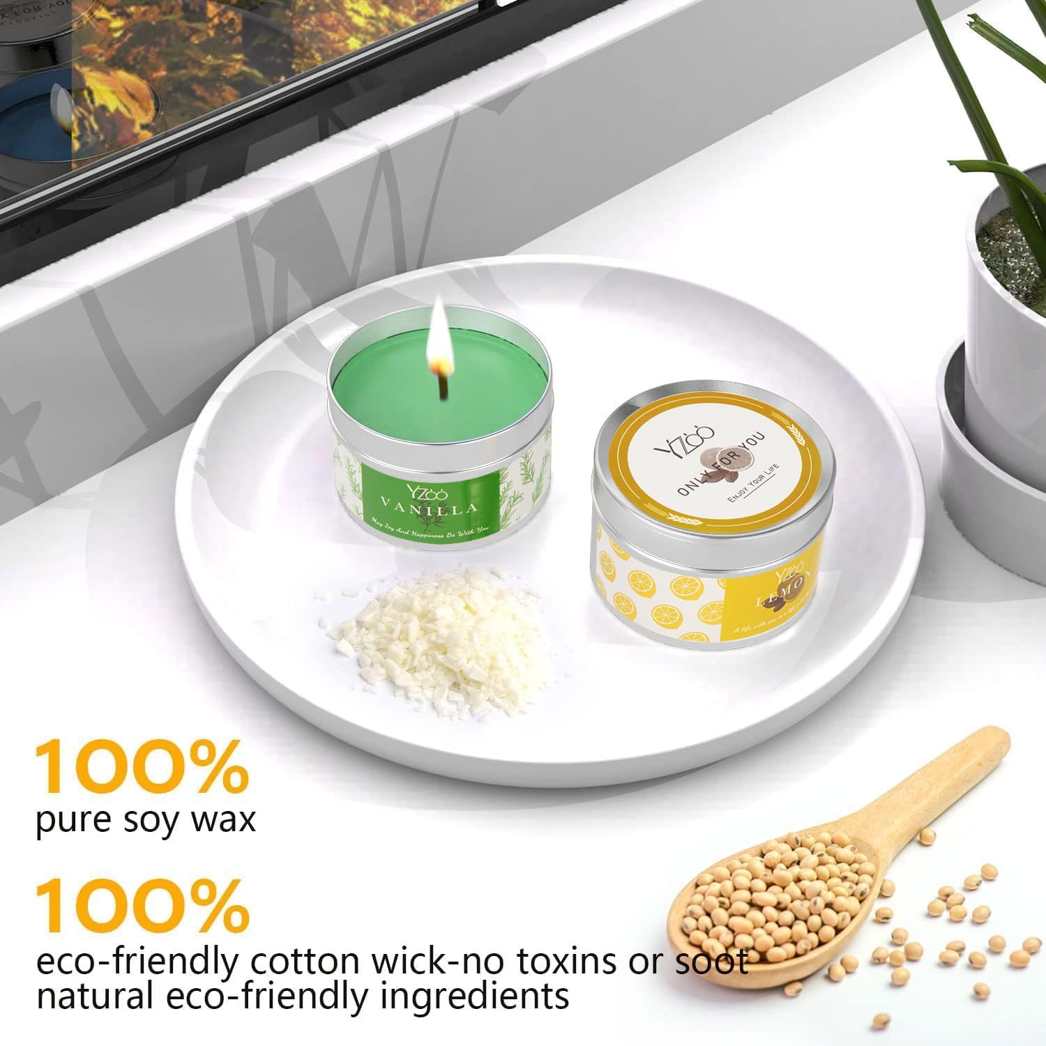 Complete Candle Making Kits for Adults Beginners,DIY Candle Making Supplies Include Soy Wax,Wax Melter,Scents,Dyes,Wicks,Wicks Sticker,Candle Tins & More-Full Candle Making Set - Arts & Crafts Kits