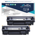LCL Compatible Toner Cartridge Replacement for HP 12A Q2612A LaserJet 1010 1015 1012 1018 1020 1022 1022n 1022NW 3015 3030 3020 3050 3052 3055 M1005 M1319 M1319F (2 Black, High Yield)