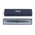 Pentel EnerGel Liquid Gel Retractable Rollerball Pen, Black All Metal Barrel, Gift, Everyday Use, Office Supplies, Black Ink, 0.7mm Medium Point, BL2007A-AE1, 1 Each Includes Gift Box