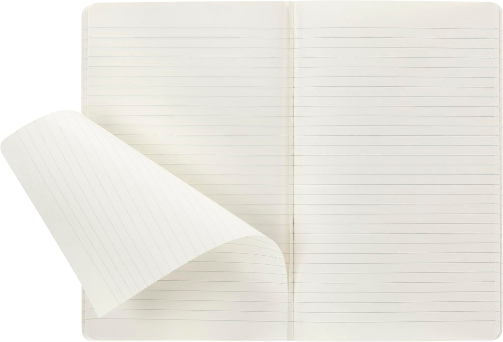 Moleskine Cahier Journal, Soft Cover, Large (5" x 8.25") Ruled/Lined, Kraft Brown, 80 Pages (Set of 3)