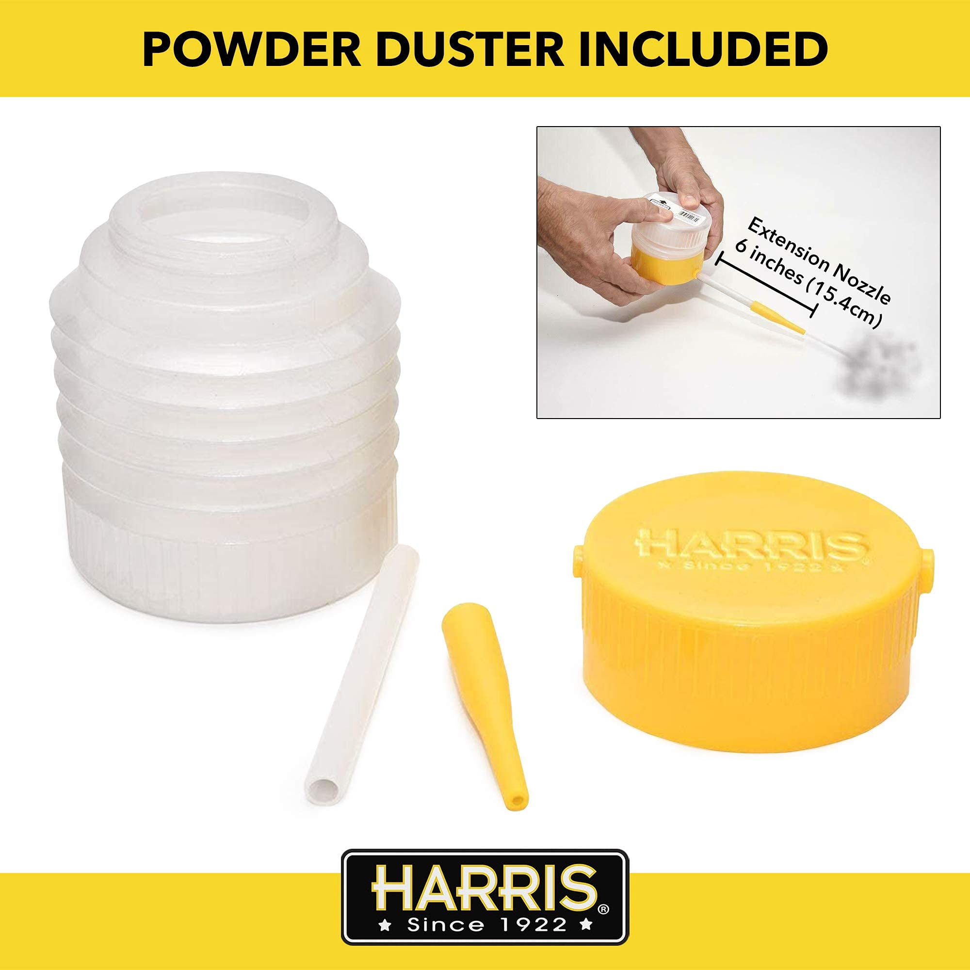 Harris Diatomaceous Earth Food Grade, 4lb w/Free Powder Duster