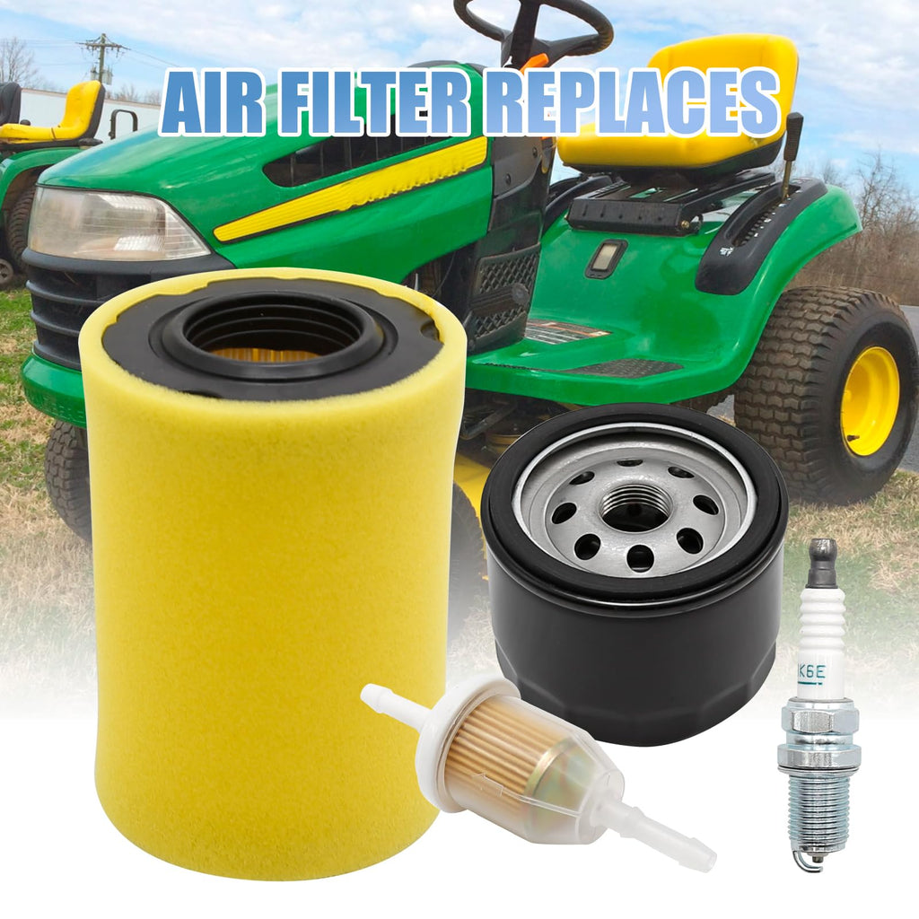 laffoonparts 793569 793685 Air Filter Replacement for John Deere GY21055 MIU11511 LA125 LA115 D100 D110 D120 L100 E110 LG271 Replacement for B S 33R877 31Q777 331777 31L777 31P677