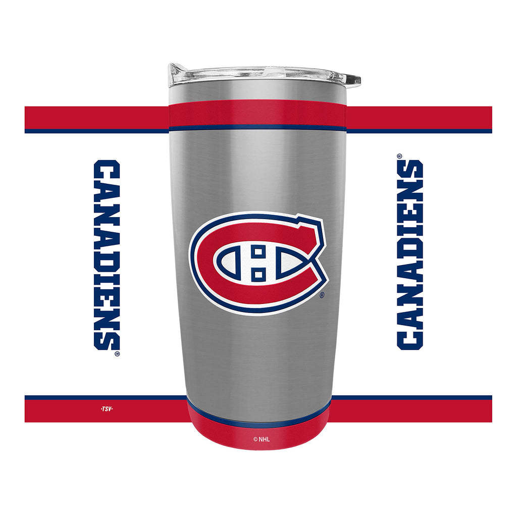 NHL Montreal Canadiens Stainless Steel Tumbler, 20-Ounce
