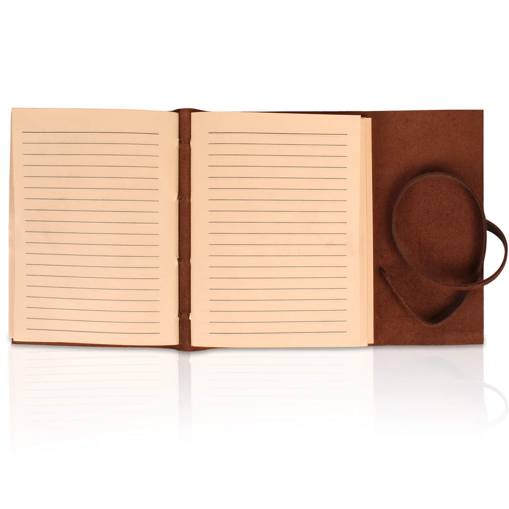 Leather Journal Lined Notebook - Embossed Tree of Life Journal for Women, 7 x 5 Inches Mens Diary Drawing Notebooks - 400 pages - Lined Paper College Ruled - Inspirational Gifts for Women by MOONSTER®