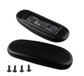 MEISO Chair Arm Pad Office Chair 10" 4" Replacement Part Armrest Cover #1043 for Office Desk (Pack of 2)