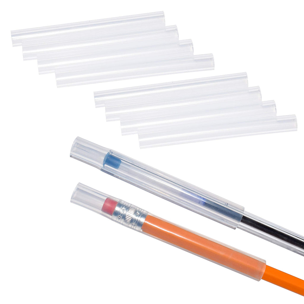 Munchables Chewable Sensory Pencil Toppers - Set of 10 Chewy Tubes