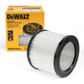 DEWALT DXVC4001 Cartridge Filter Replacement Fit for 4-5 Gallon Wet/Dry Vacuum Cleaners DXV04T, DXV05P, DXV05S, DXV08S, DXV06G