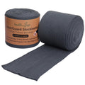 LayerGuard Cotton Stockinette Sleeve Roll, Stretchable Raw Cotton - Comfort wear, Sweat Absorbent (Grey 3 Inch)