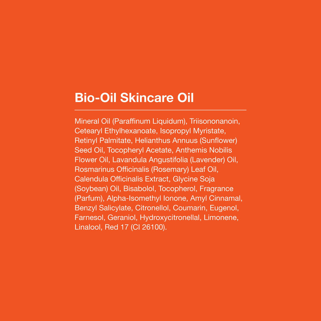 Bio-Oil Skincare Body Oil, Moisturizer for Scars and Stretchmarks, Hydrates Skin, Non-Greasy, Dermatologist Recommended, Non-Comedogenic, For All Skin Types, with Vitamin A, E, 4.2 Ounce (Pack of 1)