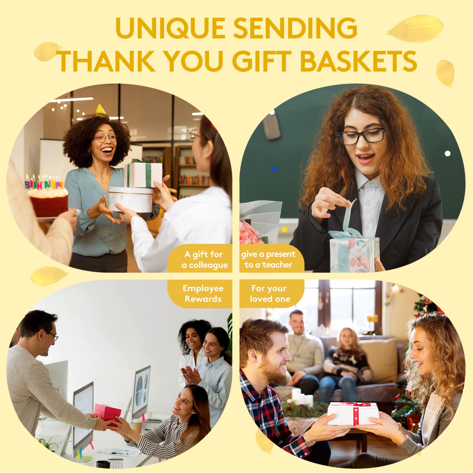 FAJAO Thank You Gifts for Women & Employees - Awesome Glass Cup, Teacher & Friend Appreciation Gifts