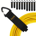 Trilancer Hook-and-Loop Storage Straps with Triangular Buckle to Hang on Walls for Cables, Wires, Rope, Hoses, Organization for Home, Garage or Workshop（2*S，4*M，4*L）