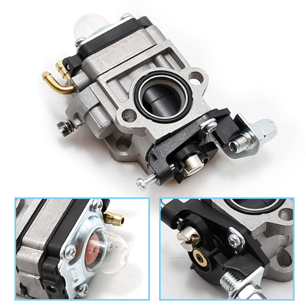 Mc43 300486 Carburetor Replacement for Earthquake Tiller Parts 43cc Cultivator, Carb for Powermate Pea438 Pcv43 We43 We43ce We43e