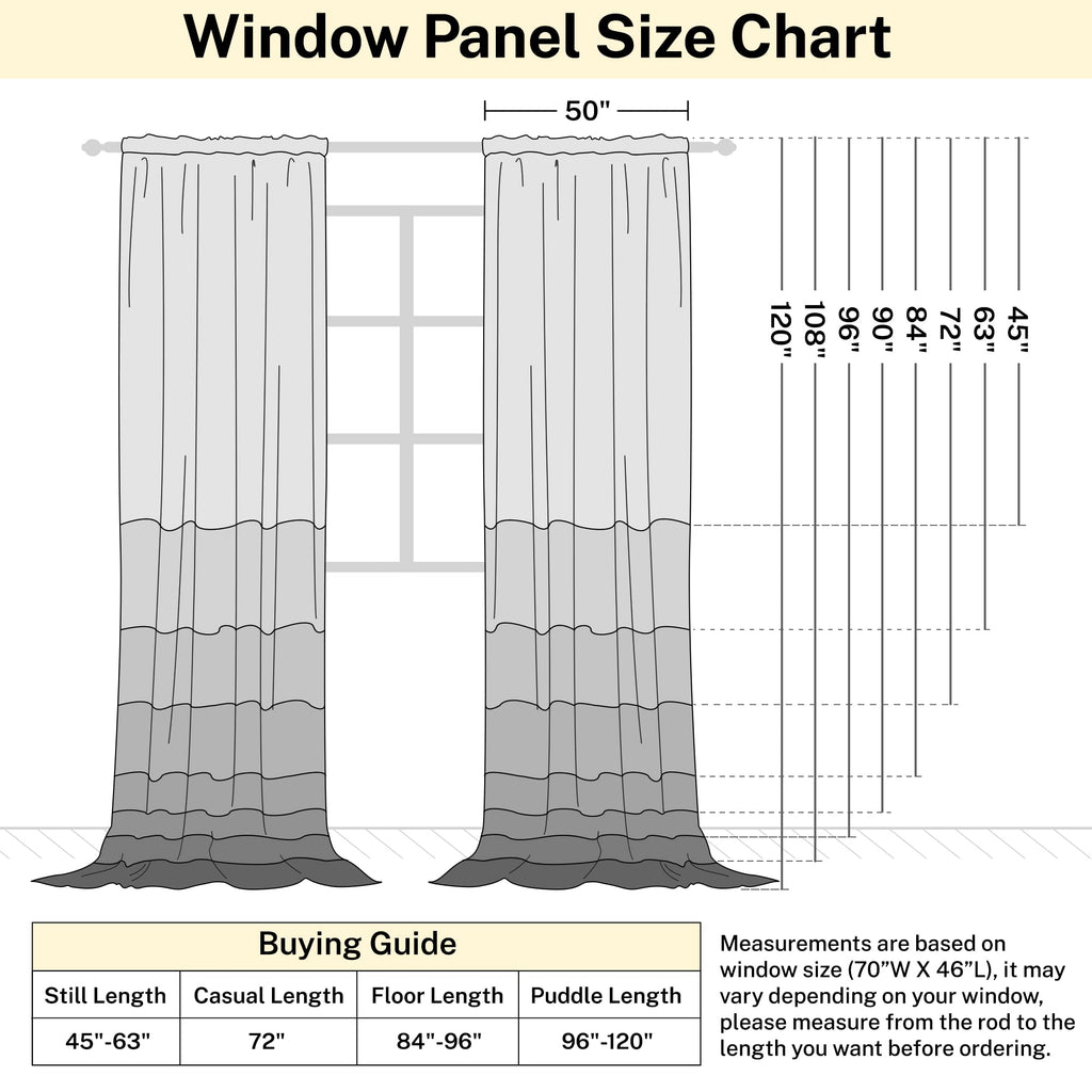 MEETBILY Curtains Panels for Back Tab Semi Sheer, Linen Textured Drapes Rod Pocket, Flax Curtains for Farmhouse/Bedroom/Living Room/Window (2-Pack, 50 x 90 inch, Natural)