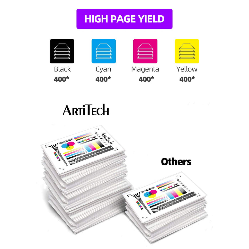 ARTITECH Replacement for Brother LC3013 LC3011 LC-3013 Compatible Ink Cartridge Works with Brother MFC-J491DW MFC-J895DW MFC-J690DW MFC-J497DW Printer (2 Black 2 Cyan 2 Magenta 2 Yellow, 8 Pack)
