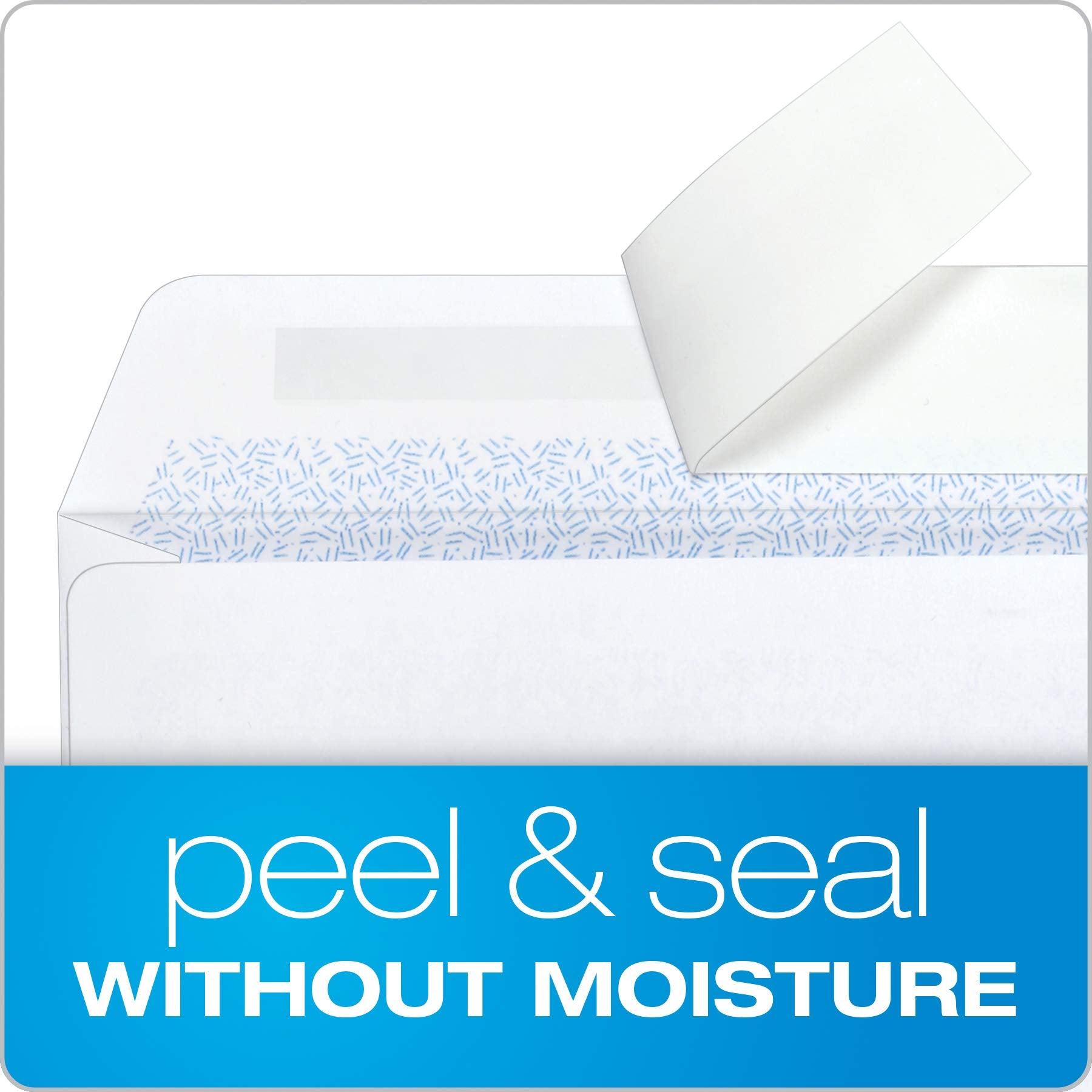 Quality Park Envelopes, #8 Double Window Security, Redi-Strip Self-Seal, White, 3-5/8" x 8-11/16", Fits QuickBooks Checks, Security-Tinted Interior, 500 Per Box