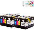 932XL 933XL Ink Cartridge Replacement for HP 932 933 XL Ink Use with HP Officejet 6600 6700 6100 7110 7610 7612 Printers (2BK, 2C, 2M, 2Y)