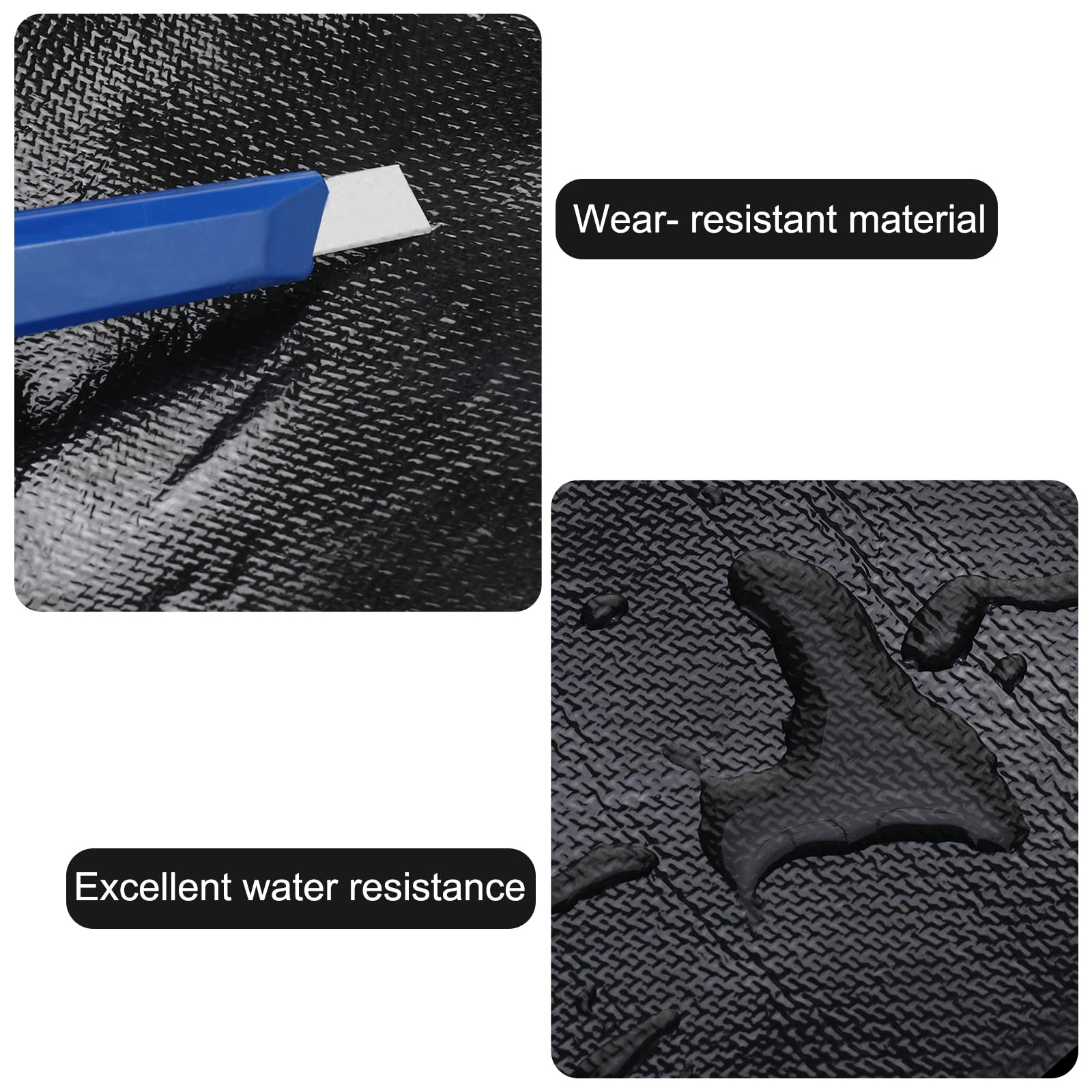 RealPlus 4" x100' RV Underbelly Tape Camper Mobile Home Belly Tape Travel Trailer Bottom Repair Tape RV Underbelly Material Sealing Permanent Adhesive Patch Waterproof Tape