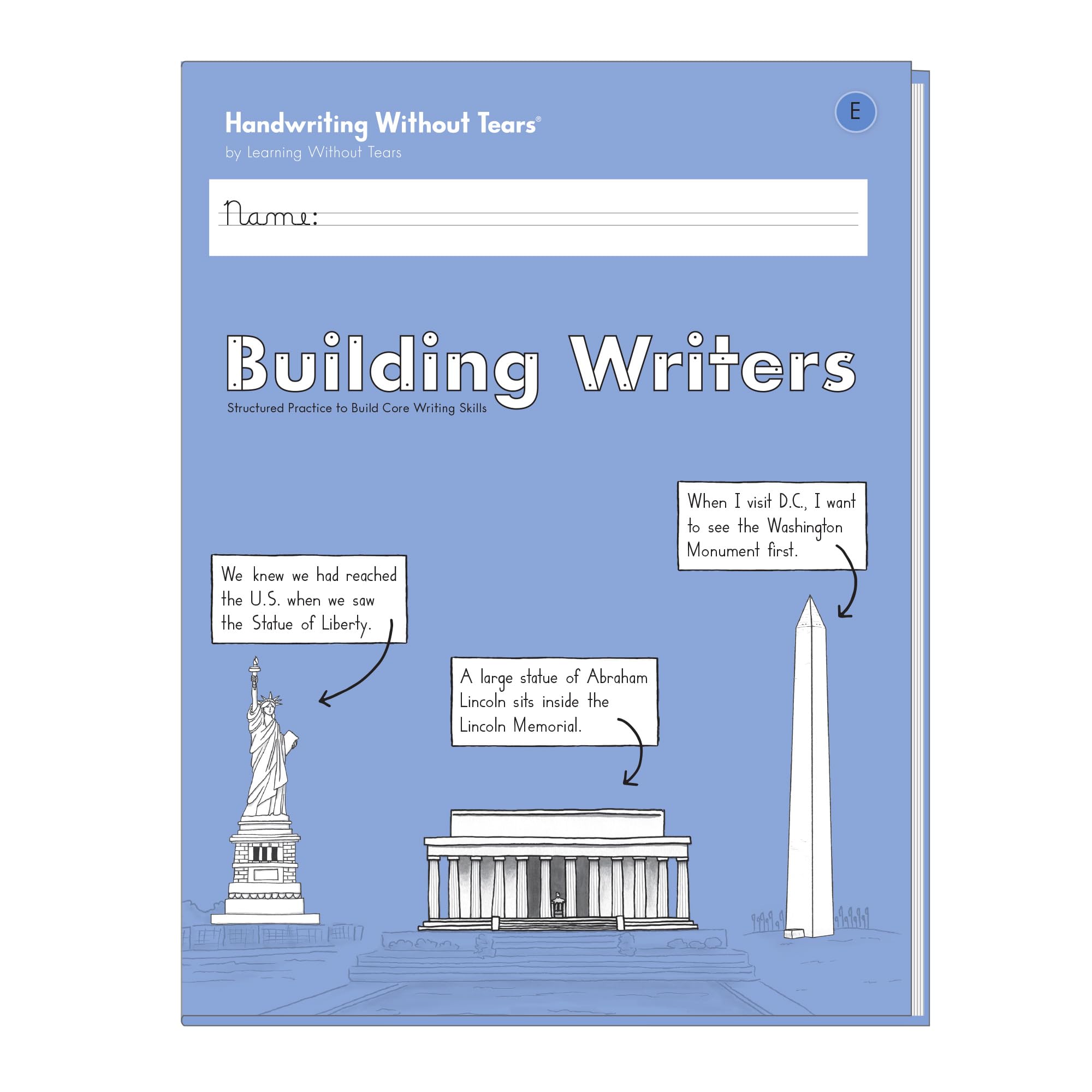 Learning Without Tears Building Writers, Student Edition- Grade 4, Writing Skills in Narrative, Information, Opinion Style, Writing Fluency- for School and Home Use