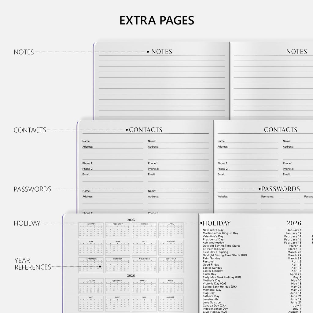 Monthly Planner 2026-2027, Jotsome 18 Months Calendar Planner from July 2026 to December 2027, 8.5"x11", Stitched Binding, Soft Cover, Daily Monthly Personal Planner for School Plan, Study and Schedule, Multi