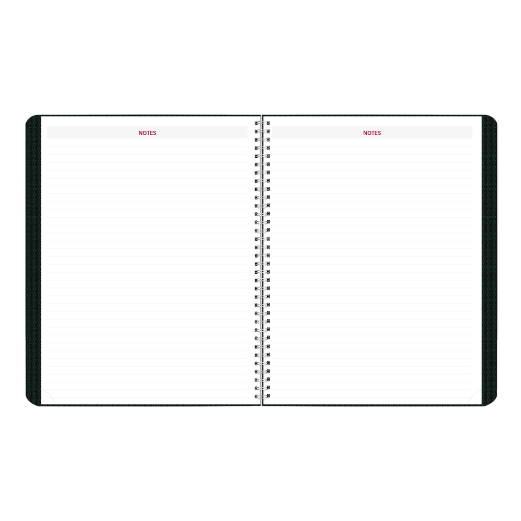 Brownline® 2026 DuraFlex Monthly Planner, 14 Months, December 2025 to January 2027, Twin-Wire Binding, 11" x 8.5", Black (CB1262V.BLK-26)
