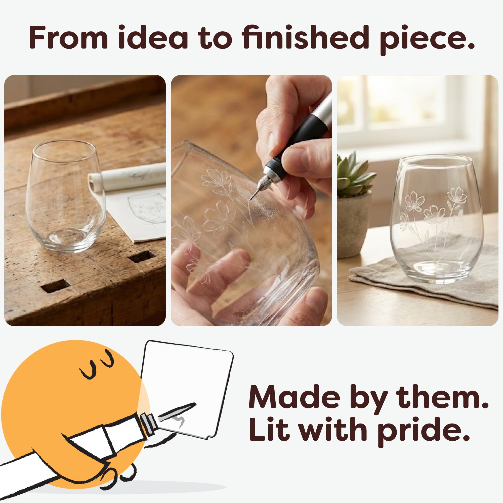 Resparked Customizer Engraving Pen: Ultimate Cordless Portable for Artists & DIYers - Engrave 50+ Surfaces - Beginner Friendly - Rechargeable - Free 30 Bits & Mastery Guide