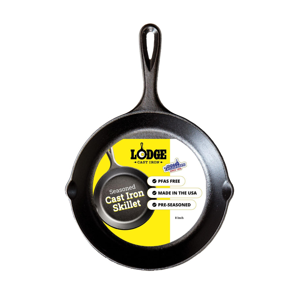 Lodge 8-Inch Pre-Seasoned Cast-Iron Skillet