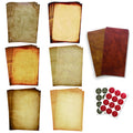 Antique Stationary Paper and Envelopes Set – Vintage Parchment Paper Old Fashioned Letter Stationery for Printing, Invitation and Calligraphy – 48 Writing Paper with 24 Envelopes Included