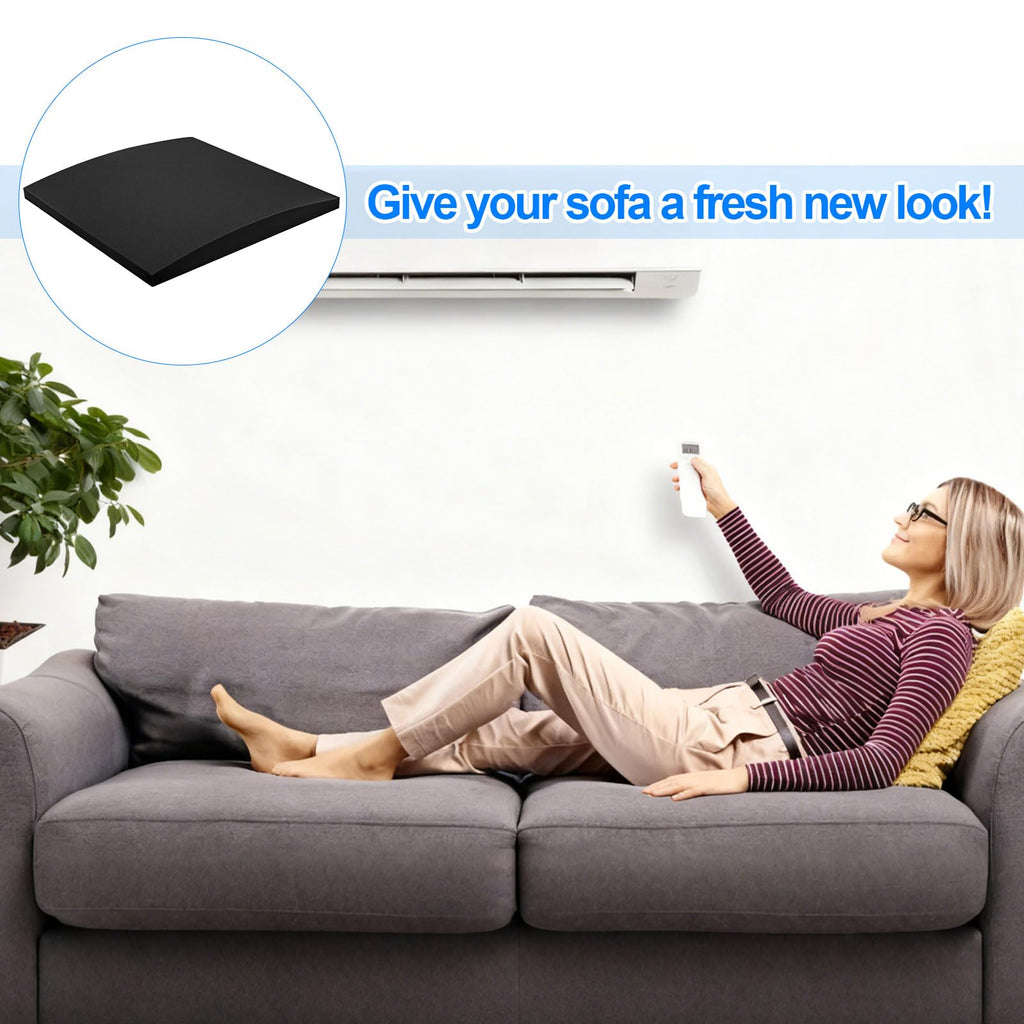 Couch Cushion Support & Sofa Cushion Support - High Density Foam Repair Pad for Sagging Couches, Curved Structure Pressure Distribution, Trimmable Design