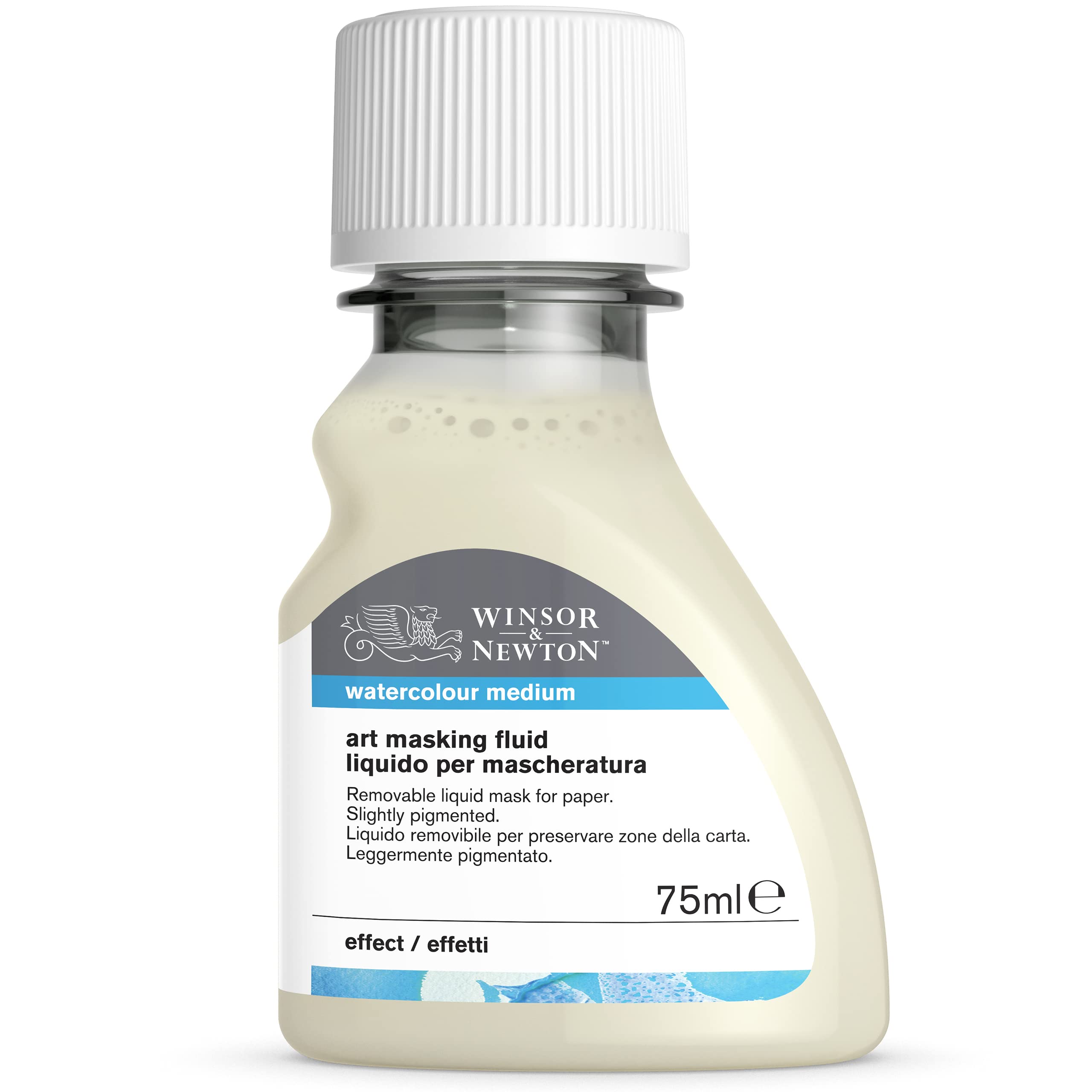 Reeves 3221759 75ml Winsor and Newton Watercolor Art Masking Fluid, Yellow