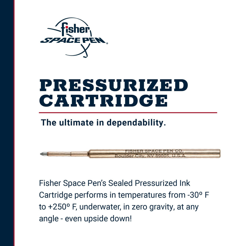 Fisher Space Pen Black Fine Point Pressurized Refill